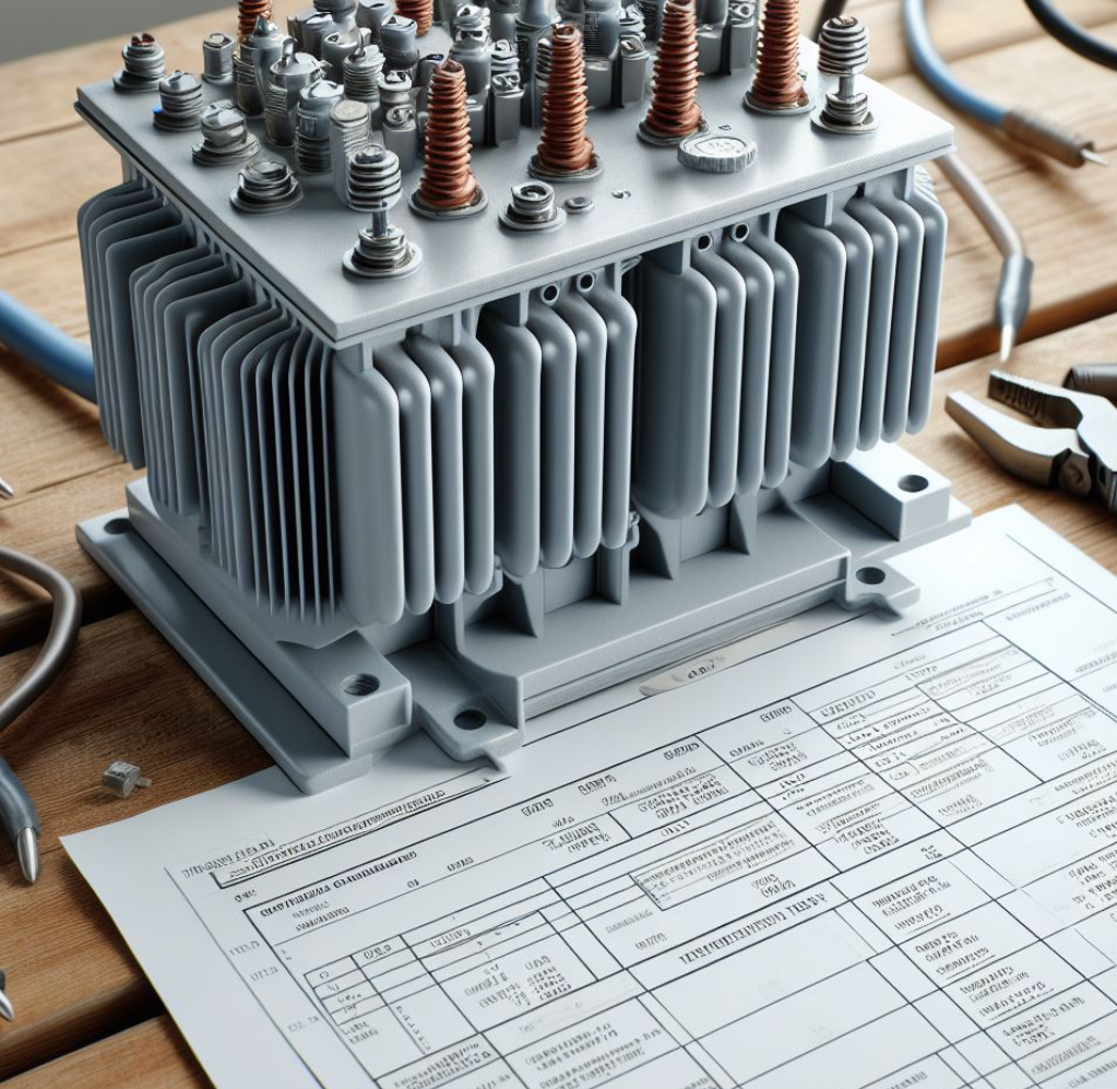 Transformator dokumentacja techniczna instalacje elektryczne urządzenie